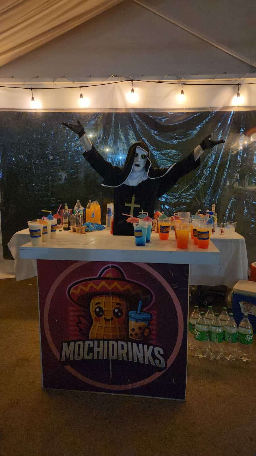 Hora loca en un evento de Mochisnack